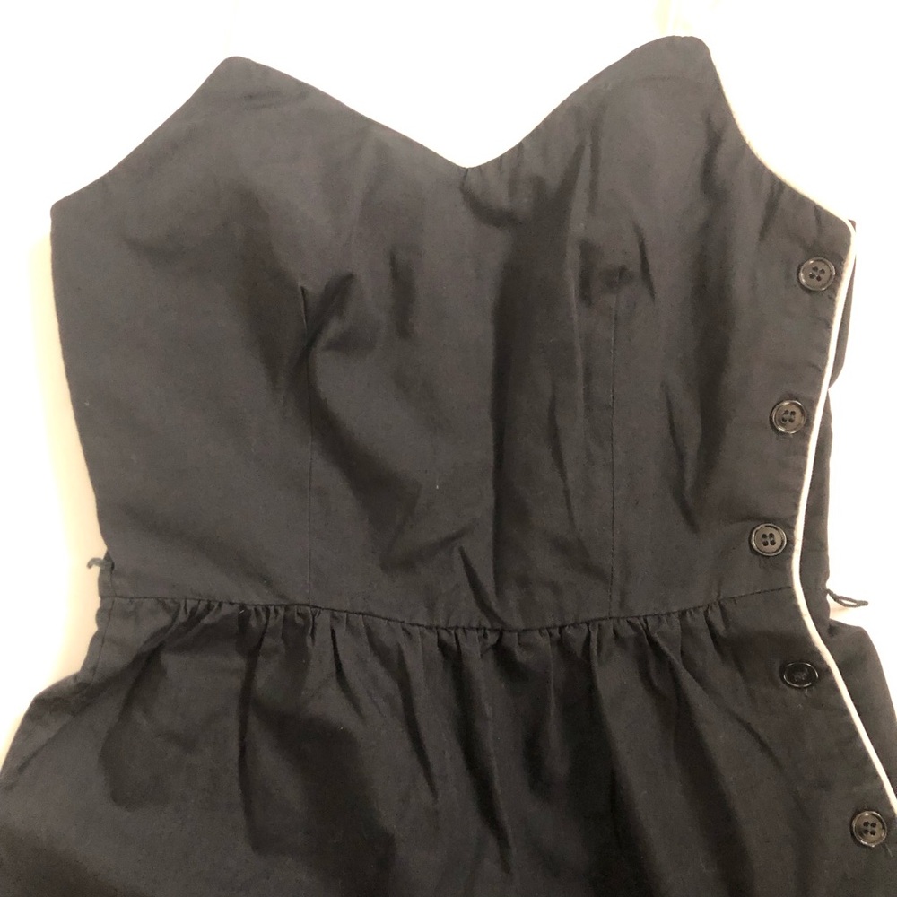 Vintage 70s Women’s Ronda Roy black and white button up sun dress size XS - Picture 16 of 16